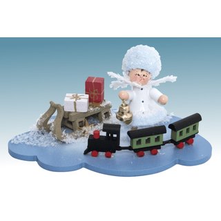Schneeflckchen mit Eisenbahn